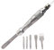 Pneumatic Chisel Scrapers Air Chisel Micro Needle Scaler 5 Chisels Pry Oysters Shell Carved Wood