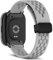 MaEiol Cinturino Magnetico per Xiaomi Redmi Watch 3 Active - Silicone Morbido Traspirante Sportivo per Uomini e Donne, Fibbia Magnetica - Grigio