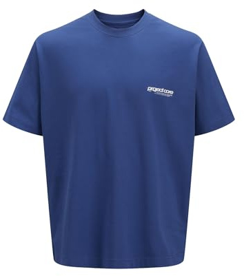 JACK & JONES Male T-Shirt Rückenprint T-Shirt
