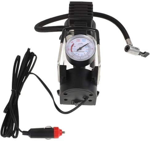 HAWILLOSCH Compresseur d 39 Air Portable 16 Cylindres Pour Pneus De Voiture Pompe Gonfleur De Pneu Électrique Compresseur