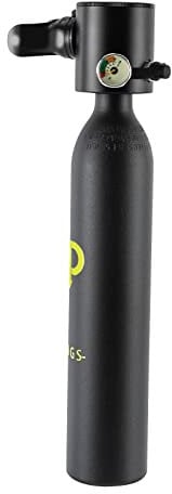 jiumxliu Tauchen Sauerstofftank 0.5L Neue Scuba Mini-Sauerstoff-Flasche Taucher ausrüstung Unterwasser atmen 5 Bis 10 Minuten Tauchen Tragbare Tauchflasche