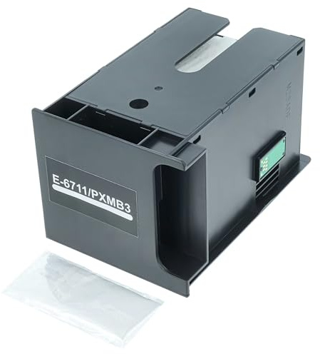 vhbw Resttintenbehälter kompatibel mit Epson PX-S5040 | PX-S740 Tintenstrahldrucker - Wartungsbox