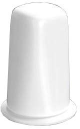 Wilmax WL-996064/A Porzellan Zahnstocherhalter, Weiss, 8.2cm Höhe