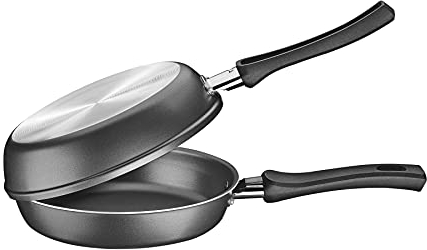 TRAMONTINA Loreto Aluminum Omelette pan with Internal Non-Stick Coating, 20cm (8inch)