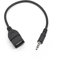 Coomoors Adaptateur USB vers Jack de USB 3,5 mm Mâle Auxiliaire Prise Audio Stéréo Convertisseur Jack de Connecteur Câble Musique, Adapté pour Autoradio,CD Audio Etc (Car Besoin MP3 Decode Fonction)