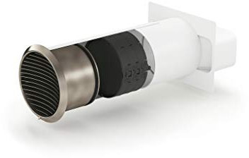 Naber 4043072 Turbo® 150 Mauerkasten inkl. THERMOBOX, weiß, Edelstahl, Rechteckanschluss/Compair flow (System Ø 150)