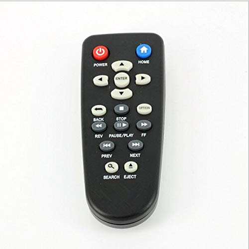 Telecomando compatibile con lettore multimediale WD TV Western&Digital WDBAAP0000NBK WDBABG0000NBK Live WDTV