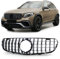 Sport Kühlergrill Schwarz Glanz Chrom für Mercedes GLC X253 Coupe C253 15-19