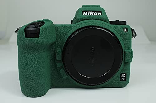 Z6/Z7 II Case, Zakao Soft Silicone Bag Lightweight Slim Skin Rubber Protective Digital Camera Case Cover for Nikon Z6 II/Z7 II (Green)