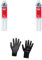 Iloda 2xOriginal Liqui Moly 25ml Flüssig-Metall 6193 Schutzhandschuhe