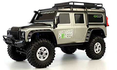 Dirt Climbing Pioneer SUV Crawler 4WD 1:10 RTR, Silber