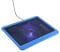 Cooling Pad, Laptop Cooling Pad Base for Laptop Big Fan Support USB Computer 14 Inch or Less Blue Silent Cooling Mattress Cooled at