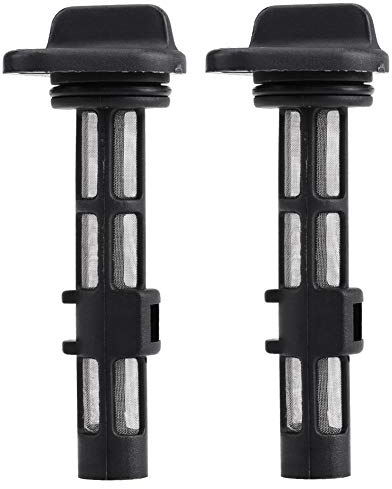 Yuecoom Filtre à Huile Moteur Diesel 2 Pièces, Filtres de Remplacement ABS pour Mini Motoculteur et Générateur, Résistant à l'Usure et Haute Qualité
