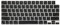 MiNGFi Silicone Russian Keyboard Cover for MacBook Pro/Max 14&16 M1-M4(A3112 A3401 A3185 A2485 A2780 A2991 A3403 A3186) Air 13,6&15,3 M2-M4(A3240 A2941 A3114 A3241) US/ANSI Layout - Black