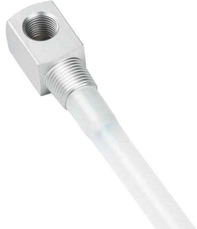 Aongch 7-0948 Fuel Withdrawal 12 inch Depth Standard Universal Boat Gas Tank Tube with Strainer, Length-adjustable Rigid Polyethylene Fuel Tube