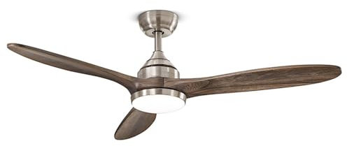 Ventilatore led 18W Triade Perenz 7170CRCT-3 pale-300040006000K-cromo spazzolato