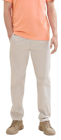 TOM TAILOR Denim Herren Regular Tapered Fit Chino Hose