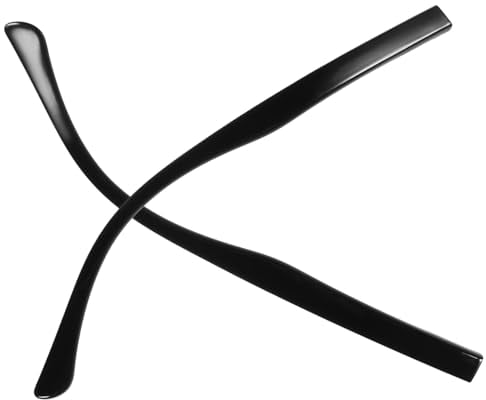 KOMBIUDA 1paar Brillen Ersatzbügel Metall Brillenarm Ersatz Für Sonnenbrillen Und Brillen Hochwertige Reparatur Und Zubehörteile Mit Ergonomischem Design Beite Schwarz