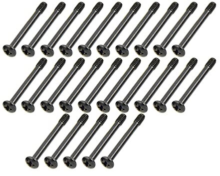 NONDK 25Pcs 6-32x30mm Cooler Radiator Water Screw Cooling Fan DIY Computer Screw for PC Case Video Card