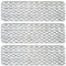 Mikrofaser-Reinigungspads für Bona-Mopp für weiß-grau, 45,7 cm, wiederverwendbare Mikrofaser-Wischpads für 45,7 cm Mop, Hartholzboden-Ersatz-Mopp-Pads, Maschinenwäsche, 3 Stück