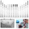 16 Pièces Tournevis Horloger, Tournevis Lunette, Petit Tournevis Tournevis de Précision Jeu d'Outils d'Horloger pour Montres, Lunettes, Ordinateurs Portables, TéléPhones Mobiles, Appareils Photo