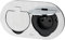 Enchufe doble empotrable de acero inoxidable, IP55, tapa abatible, abrazadera tipo E francés