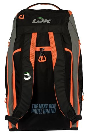 Lok Padeltasche Maxx Gen 2 Schwarz/orange Lb1pa0u16