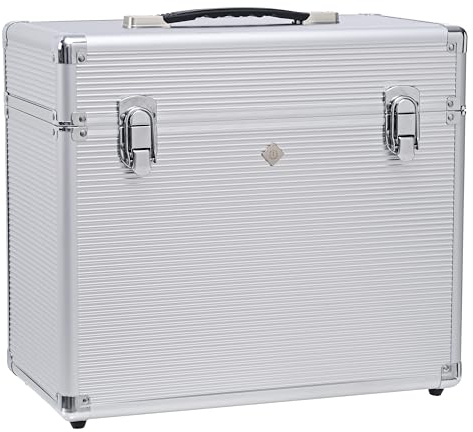 Imperial Riding Putzbox IRH Basic Slim Line, Schmale Grooming Box mit elastischer Innentasche und leichtem Design, Silber, 1SIZE