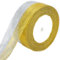 G2PLUS Gold und Silber Geschenkband Weihnachten, 20mm Organza Schleifenband Weihnachten, 4M Glitzer Geschenkbänder zum Weihnachten Geschenk Verpackung