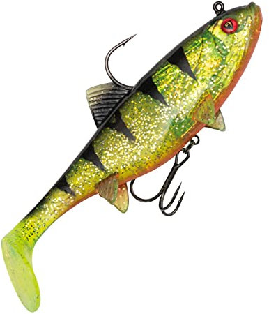 Fox Rage Replicant Wobble 7,5cm 10g - 2 Gummifische, Farbe:UV Perch