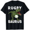 Rugby Dinosaurier Rugby-Fan Rugby T-Shirt