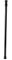 Salaty Varilla de tensión, Varilla de Cortina Negra, Acero telescópico con Alto(40-70 Diameter 1.3cm Thin Rod)