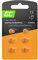Green Cell Blister - 6 Stück Hörgerätebatterien batterien Typ/Größe Orange 13 P13 PR48 ZL2 Zinc Zinc-Air Akustische Zink-Luft-Hörgerätebatterien für Hörgeräte und Otoplastiken