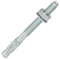 Isolbau Bolzenanker - Schwerlastanker aus verzinktem Stahl mit ETA Zulassung, Option 7 - M10 x 100 mm, fixierbare Dicke: 30 mm - 25 Stück