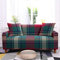 Sofa Überzug Rot Vintage Grün Sofabezug Stretch Elasthan Couch überzug Abnehmbare Waschbar Sofa Cover Sofaschoner rutschfest Moderne Couchbezug Universal Sofahusse 1 Sitzer