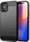 Compatible with/Replacement for iPhone 12 Mini Case Back Cover Ultra-Thin TPU Bumper SSDTXW (Black)