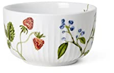 Kähler Design Hammershøi Summer Schüssel aus Porzellan hergestellt, Maße: Höhe: 75 mm, Durchmesser: 12 cm, 693281, Weiß