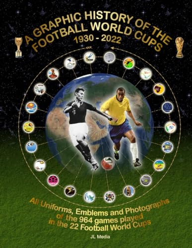 A Graphic History of the Football World Cups 1930-2022: All Uniforms, Emblems and Photographs