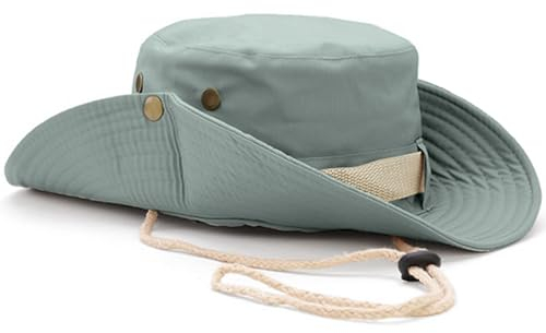 Favuit Sonnenhut, Boonie Hut Herren Damen Buschhut Breite Krempe Outdoor Hat UV Schutz Sonnenschutz Faltbar Wanderhut Fischerhut Gartenhut Anglerhut Buschhüte