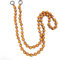Pmnzdy Holzperlen Handykette Universal Schlüsselband Kette Handyband zum Umhängen Handy Lanyard Holzperlenkette Handyschnur zum Hängen Smartphone Handy Schmuck für Damen Mädchen Orange