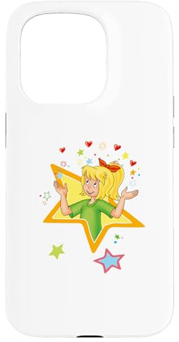 Hülle für iPhone 15 Pro Bibi Blocksberg - Stern mit Herz