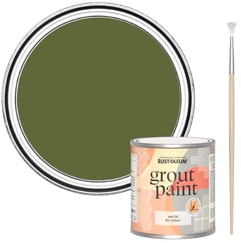 Rust-Oleum Green Ultra-Durable Grout Paint - Jasper 250ml