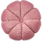 Fouriding Runde Blume Wurfkissen 45cm Samt Petal Kissen Kissen Boden Kissen für Wohnzimmer Sofa Bett Stuhl Boden Auto Home Decoration (Rosarot)