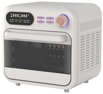 Forno Elettrico Per Uso Domestico, Forno Per Friggitrice Ad Aria Da 2500 W, Multifunzione Con Display Digitale, Forno Per Friggere Ad Aria All-in-one Di Grande Capacità 20 Litri, In Acciaio Inossidabi