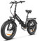 SAMEBIKE 20 Zoll E-Bike, Klappbares Elektrofahrrad, 48V 13Ah Abnehmbarer Akku, Max. Reichweite bis zu 120 km, Mountainbike für Stadt und Gelände (schwarz)