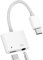 Adapter USB C auf 3,5 mm Kopfhörer Jack (2 in 1) Typ-C Laden Splitter Auto Aux Audio Kabel für Apple iPhone 16 15 Headphone Mikrofon Splitter kompatibel für Samsung S24 für iPad Air Typ C Adapter