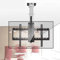 FLOATD Support TV motorisé - Support de Montage TV au Plafond réglable, avec télécommande Support TV motorisé, pour téléviseur Grand écran 26-70 Pouces (Taille : 120 cm) (120 cm)