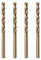 Misuyue Brocas con 8% de cobalto, 4 mm HSS M42 para metal, acero inoxidable, acero duro, aluminio y madera (4 piezas)