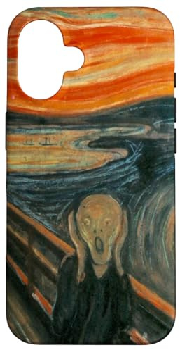 Der Schrei von Munch Expressionismus Kunst Berühmtes Gemälde Hülle für iPhone 16