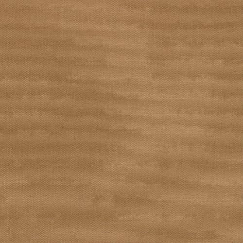 Canvas Stoff Fabian aus 100% Baumwolle, Leinenoptik, uni rehbraun (Länge am Stück: ab 0,50m / Breite: 140cm)